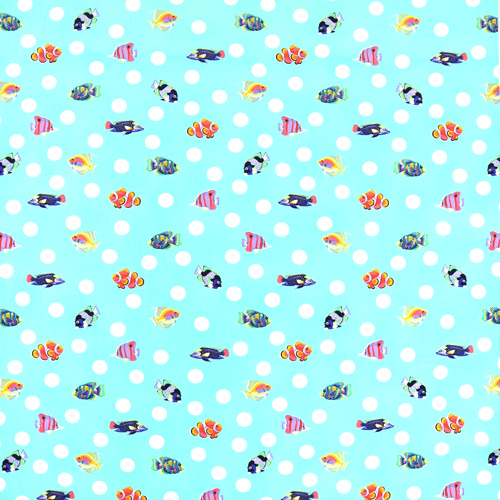 Tula Pink Barriera Floreale Attraversamento Scolastico Schiuma Di Mare 4