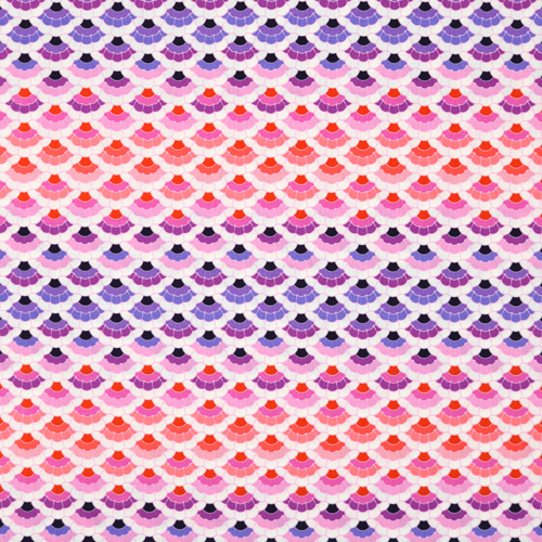 Tula Pink Dentelle Florale Dentelle Aquatique Ultraviolette