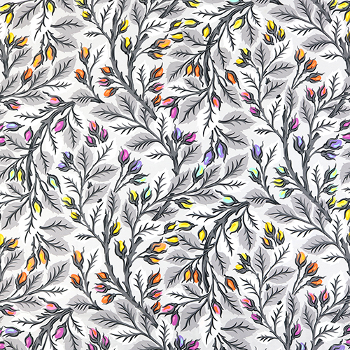 Tula Pink Best Buds Graywork Extra Wide 4