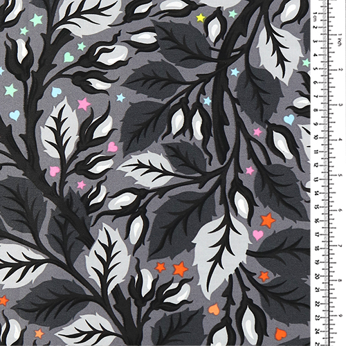 Tula Pink Stroncato Sul Nascere Lavoro Grigio Extra Largo 1