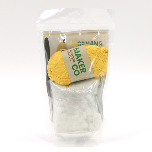 Kit De Ganchillo Amigos De Bolsillo Plátano 2