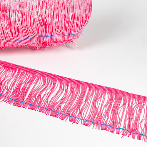 Coupe Droite Longue Frange 9 cm - Rose