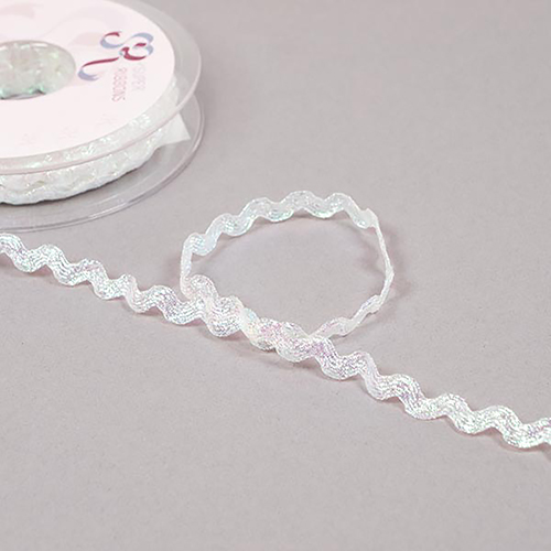 Galon Zigzag Rétro 5 Mm - Irisé