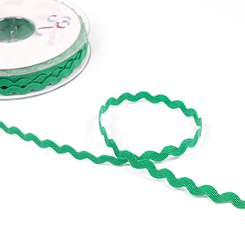 Galon Zigzag Rétro 5mm - Vert