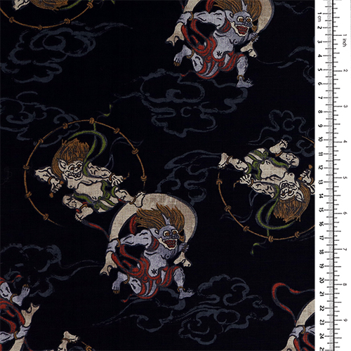 Raijin, Dieu Japonais Des Nuages Orageux 1