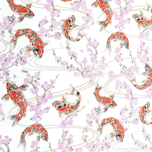 Todoroki Pez Koi Sakura Flor De Cerezo 4