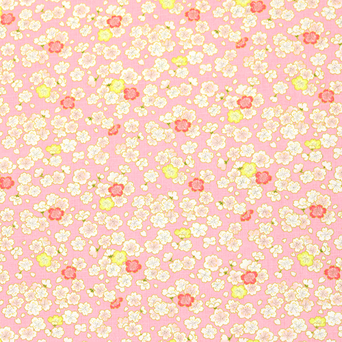 Fleurs De Sakura Japonaises Détaillées Or