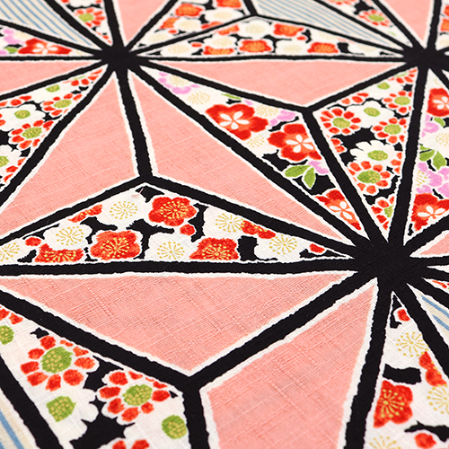 Große Asanoha Geometrische Japanische Blumen 5