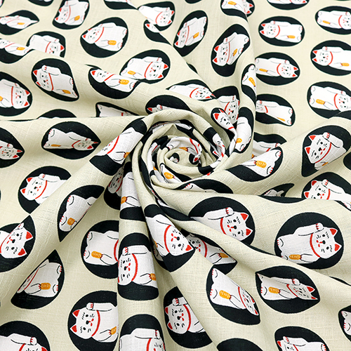Maneki-Neko Gatto Fortunato Cerchi 2