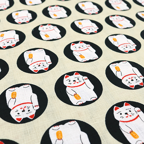 Maneki-Neko Gatto Fortunato Cerchi 5