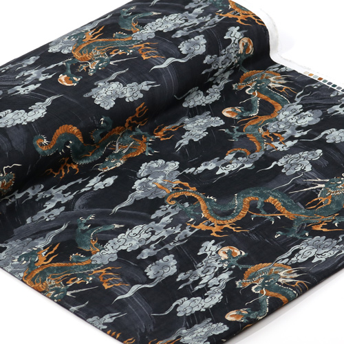 Dragons Tatsu Japonais Traditionnels Nuages 3