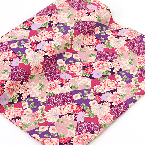 Japanisches Blumensegmentiertes Asanoha-Patchwork 3