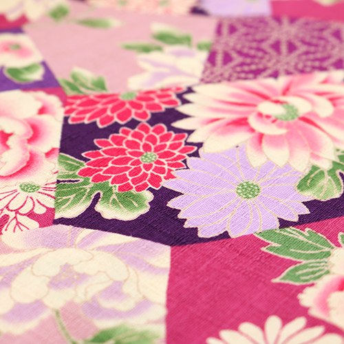 Japanisches Blumensegmentiertes Asanoha-Patchwork 5