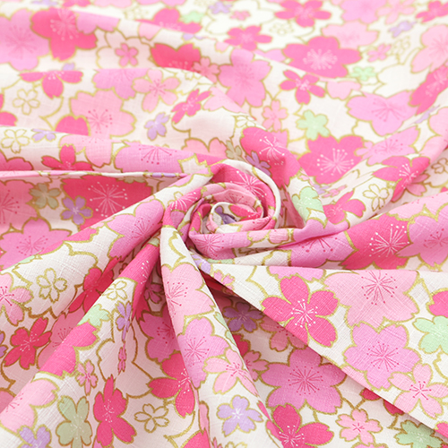 Flor De Sakura Dorada Kioto Primavera Blanca 2