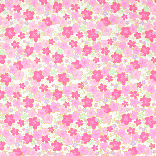 Flor De Sakura Dorada Kioto Primavera Blanca 4