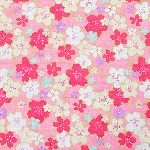 Flor De Sakura Dorada Kioto Primavera Rosa