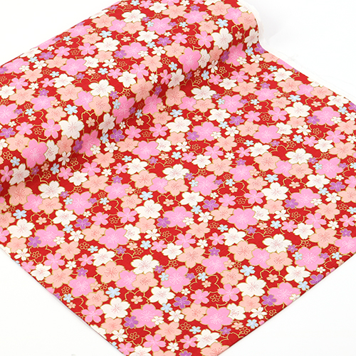 Flor de sakura dorada Kyoto primavera rojo 3