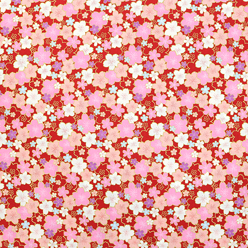 Flor de sakura dorada Kyoto primavera rojo 4