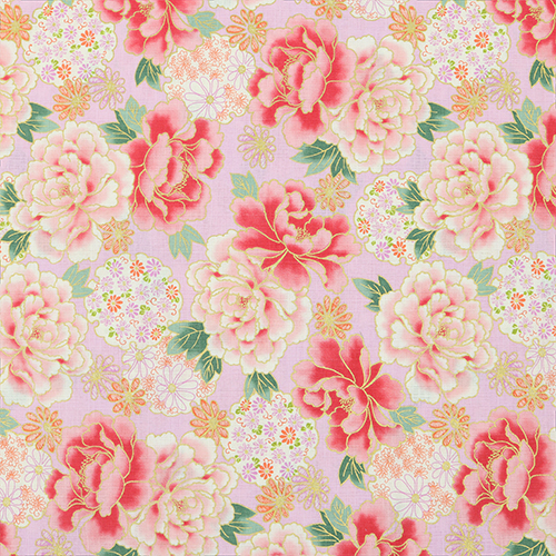 Peonía Dorada Kyoto Floral Rosa