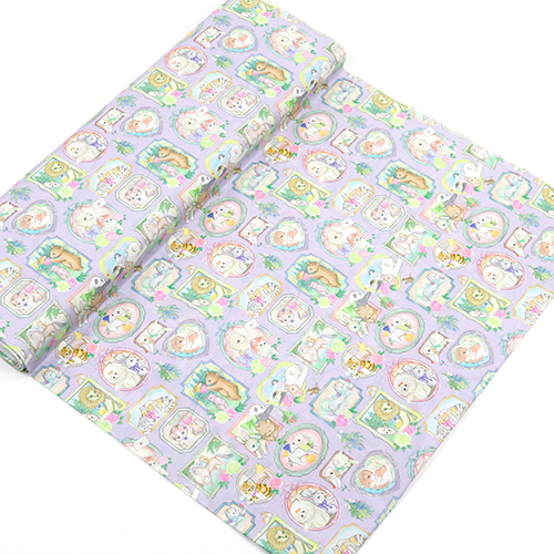 Dekorative Rahmen Rosen Niedliche Vintage-Tiere 3