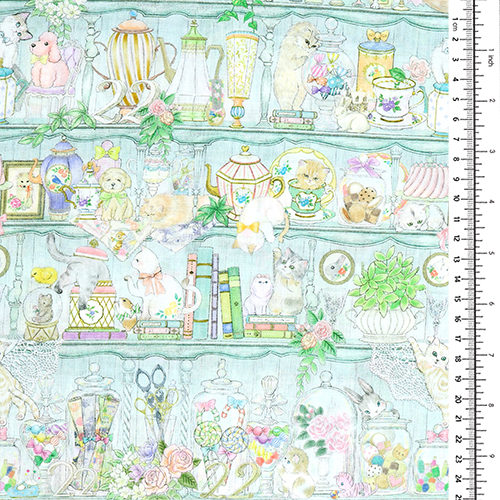 Coiffeuse Antique de Chalet Animaux Vintage Mignons 1