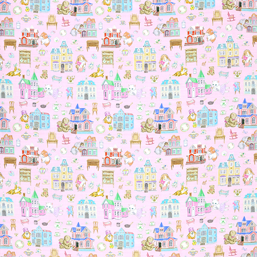 Pretty Colourful Dolls House Cute Vintage Animals 4