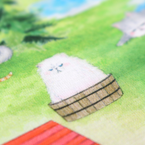 Vintage Katzen Glamping Urlaub Campingplatz Tag 5