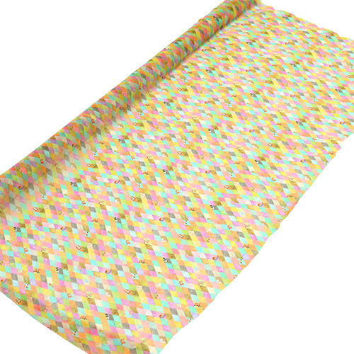 Diamonds Tiny Vintage Peeping Animals Chiffon 3