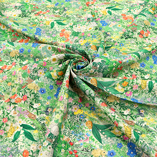 Vintage Animals Flower Garden 2