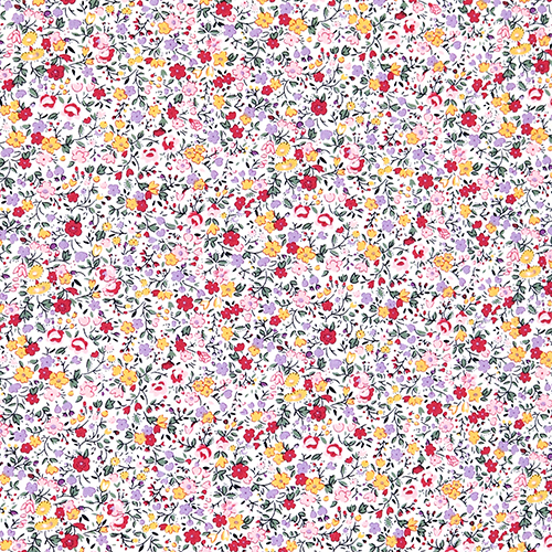 Motif Ditsy Cottage Mini Fleurs Florales Tissu