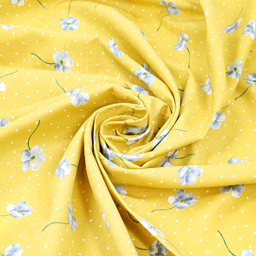 Delicate Tumbling Flowers Polka Dot 2