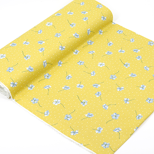 Delicate Tumbling Flowers Polka Dot 3