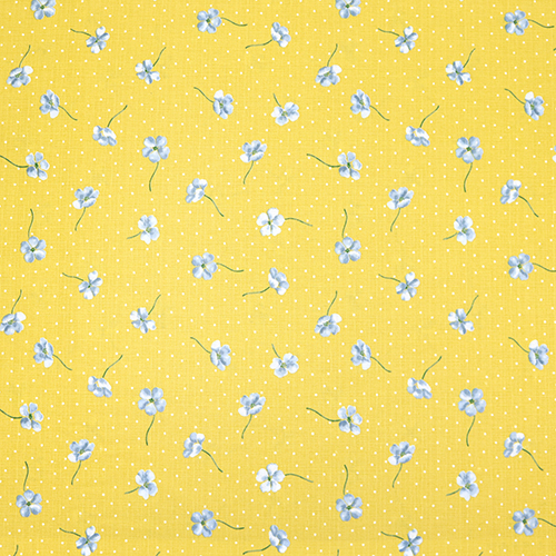 Delicate Tumbling Flowers Polka Dot 4