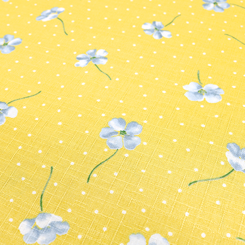 Delicate Tumbling Flowers Polka Dot 5