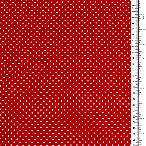 Puntos Rojos Reversibles De Mezclilla Oscura 1