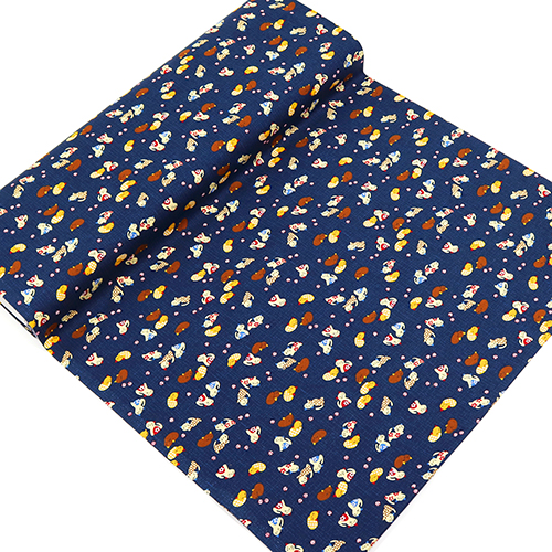 Japanese Patterned Sleeping Neko Cats 3