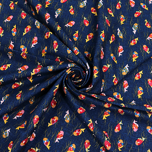 Peces Nadadores con Patrones Japoneses 2