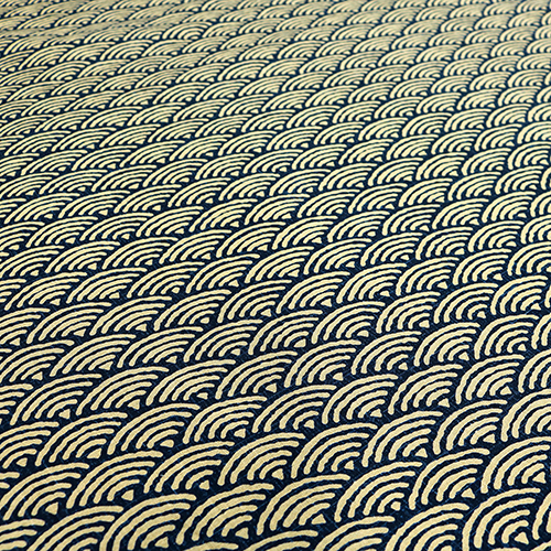 Seigaiha Tan Natural Ocean Waves 5