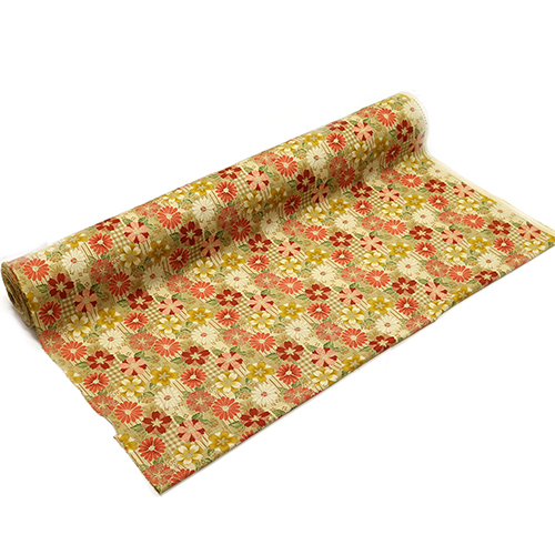 Japanisch Gemusterte Blumen Gestreiftes Patchwork 3