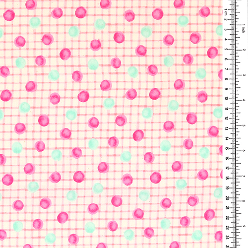 Rejilla Acuarela Puntos Coloridos Chicle 1