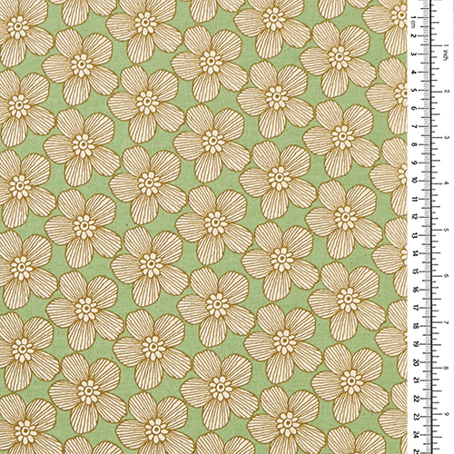 Illustrated Sepia Linework Blooms 1