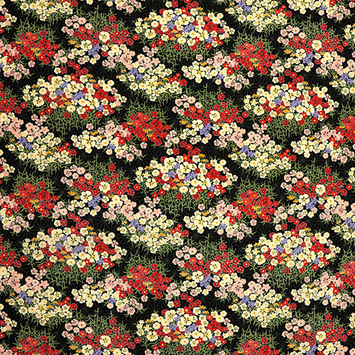 Zierliche Japanische Blumen Asanoha-Garten