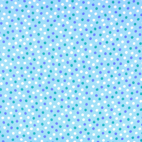 Puntos Aleatorios Refresco Azul Océano Con Gas Tela