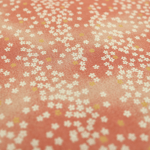 Tiny Peach Ditsy Scattered Blossoms 5