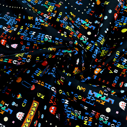 Pac-Man Retro Arcade Letras Números 2