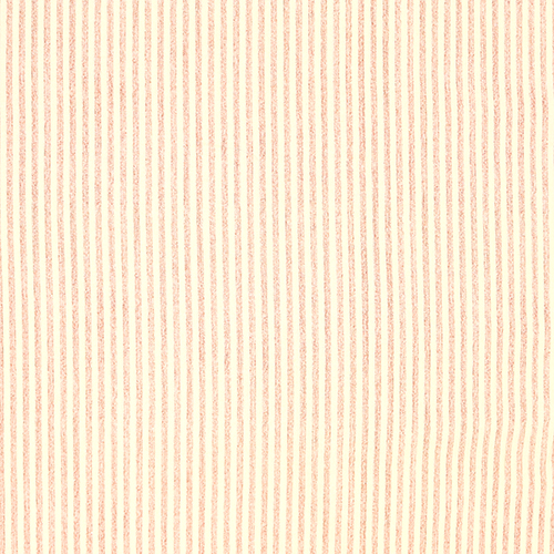 Rose Poudr Petites Lignes Uses Rayure Tissu par Japanese Indie