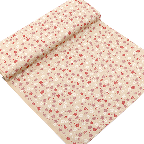 Gemischte Sakura-Kirschblüten im Komon-Punktmuster 3