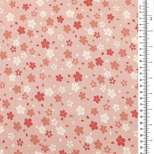 Fiori di Ciliegio Sakura Misti con Motivo a Pois Komon 1