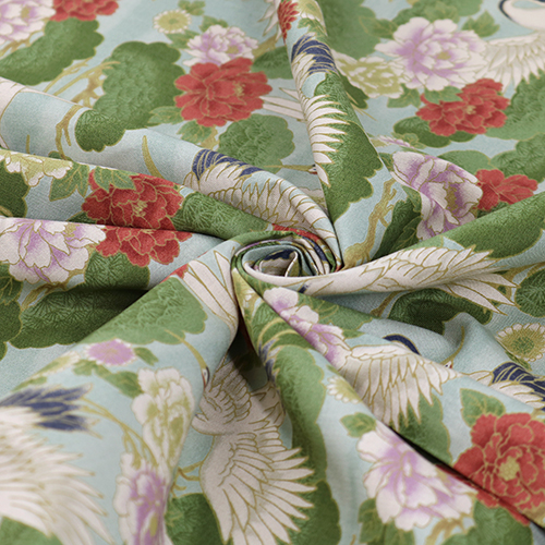 Japanese Crane Pine Tree Peony Yellow 2