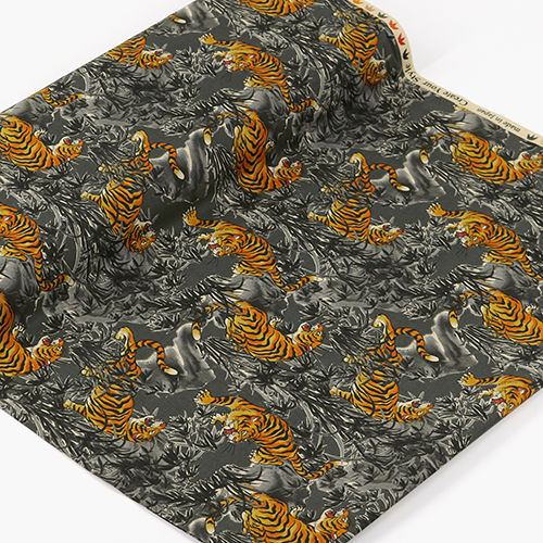 Bamboo Forest Crouching Tiger Grey 3